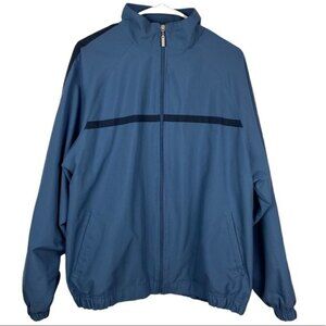 Weatherproof Performance Garment Company Mens Jacket Blue Size L Full Zip Up